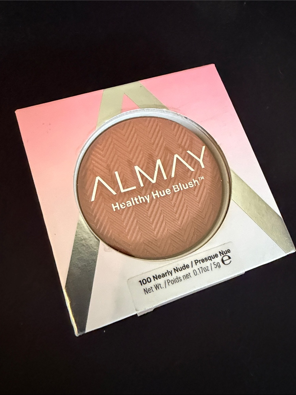 ⚜️Almay Healthy Hue Blush 100 Nearly Nude! NWT!